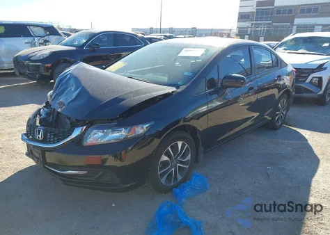 2014 Honda Civic Ex from USA, damaged, VIN 19XFB2F8XEE245660